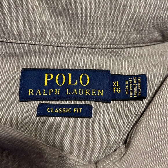 POLO RALPH LAUREN Grey short sleeve - Picture 3 of 3